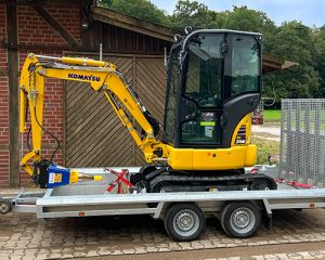 Minibagger Kamatsu 2,4 t